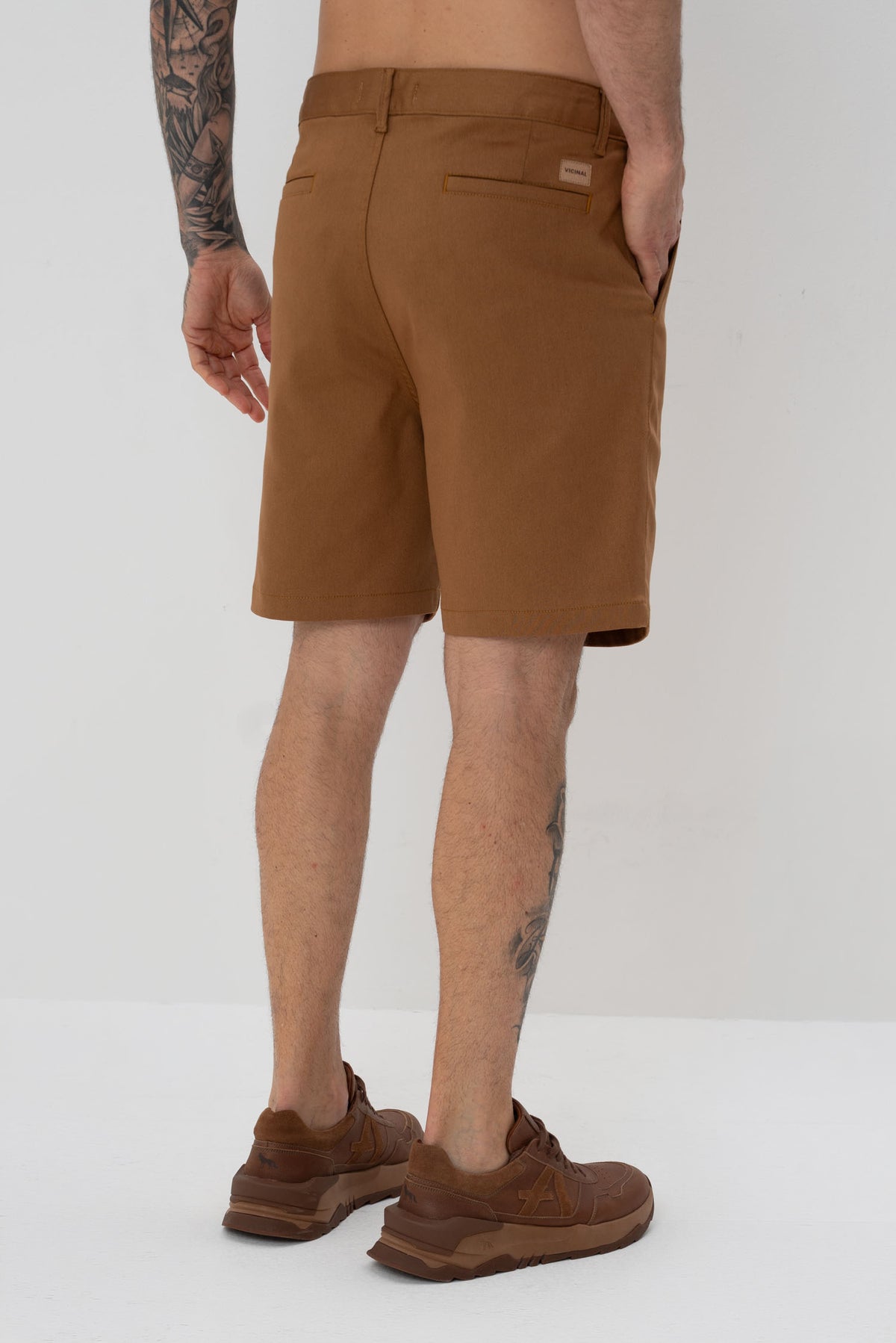 Bermuda Chino Casual Masculina Vicinal Saara