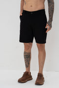 Bermuda Chino Reta Masculina Vicinal Preto