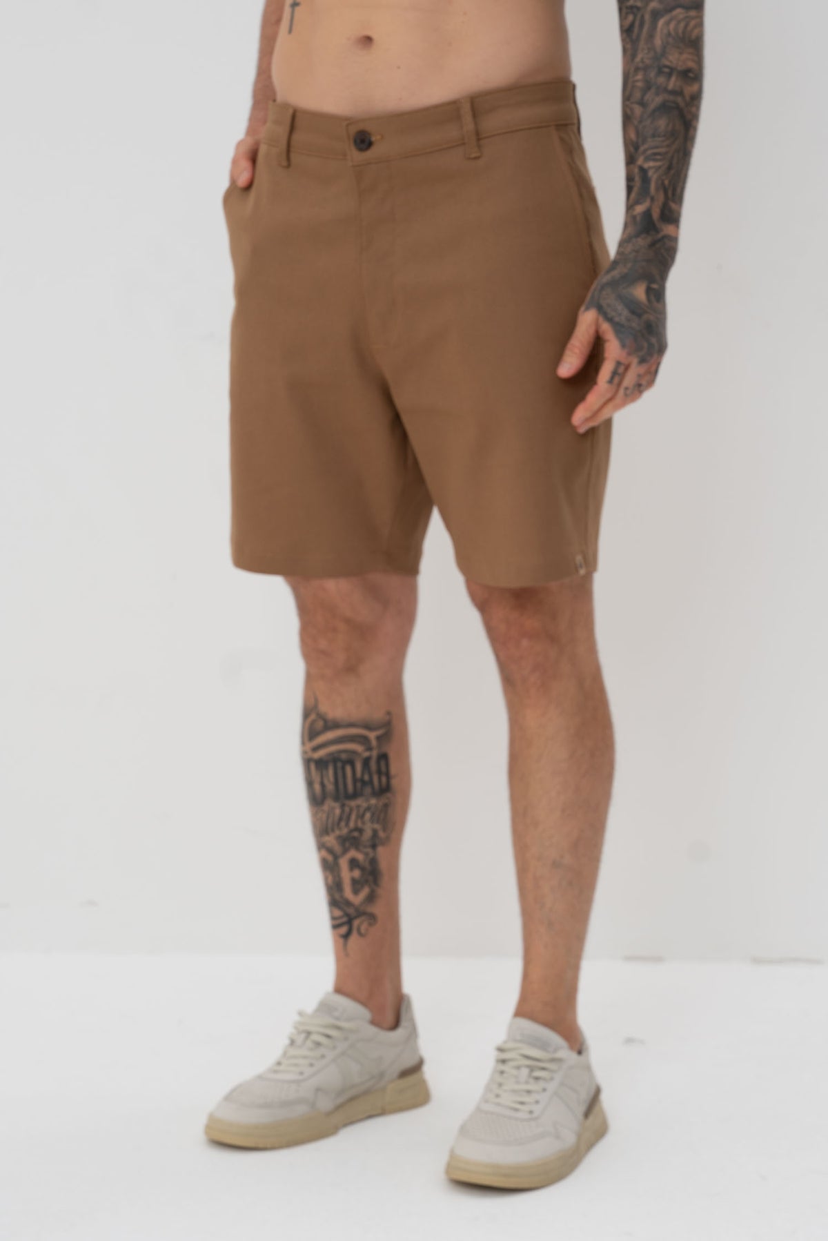 Bermuda Casual Masculina Vicinal Marrom