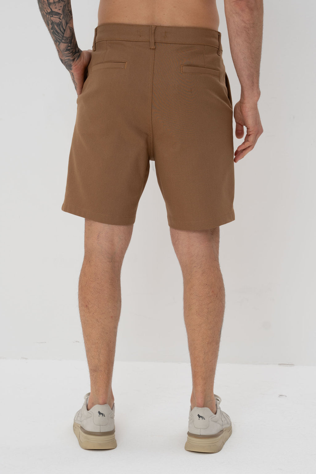 Bermuda Casual Masculina Vicinal Marrom