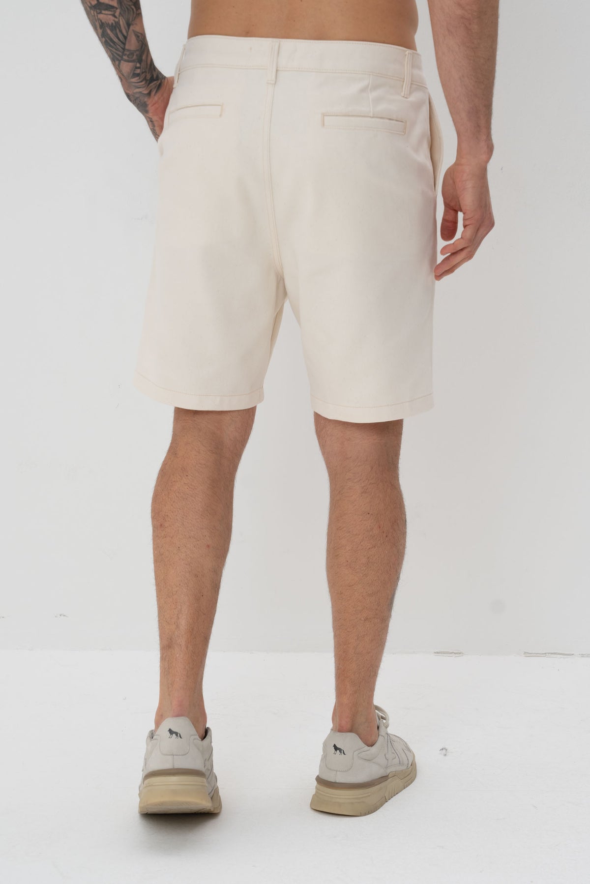 Bermuda Chino Fit Masculina Vicinal Cru