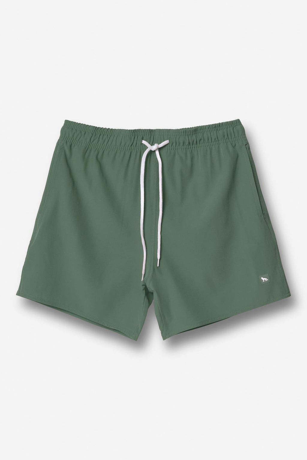 Short Nylon com Cordão no Cós Masculino Acostamento Verde
