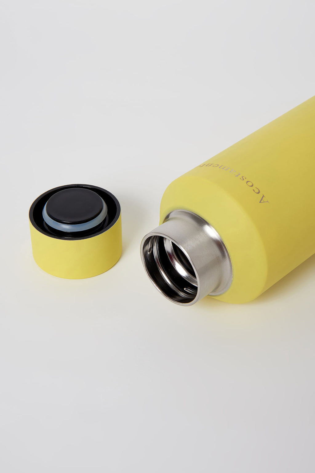 Garrafa Térmica 600ml Acostamento Amarelo