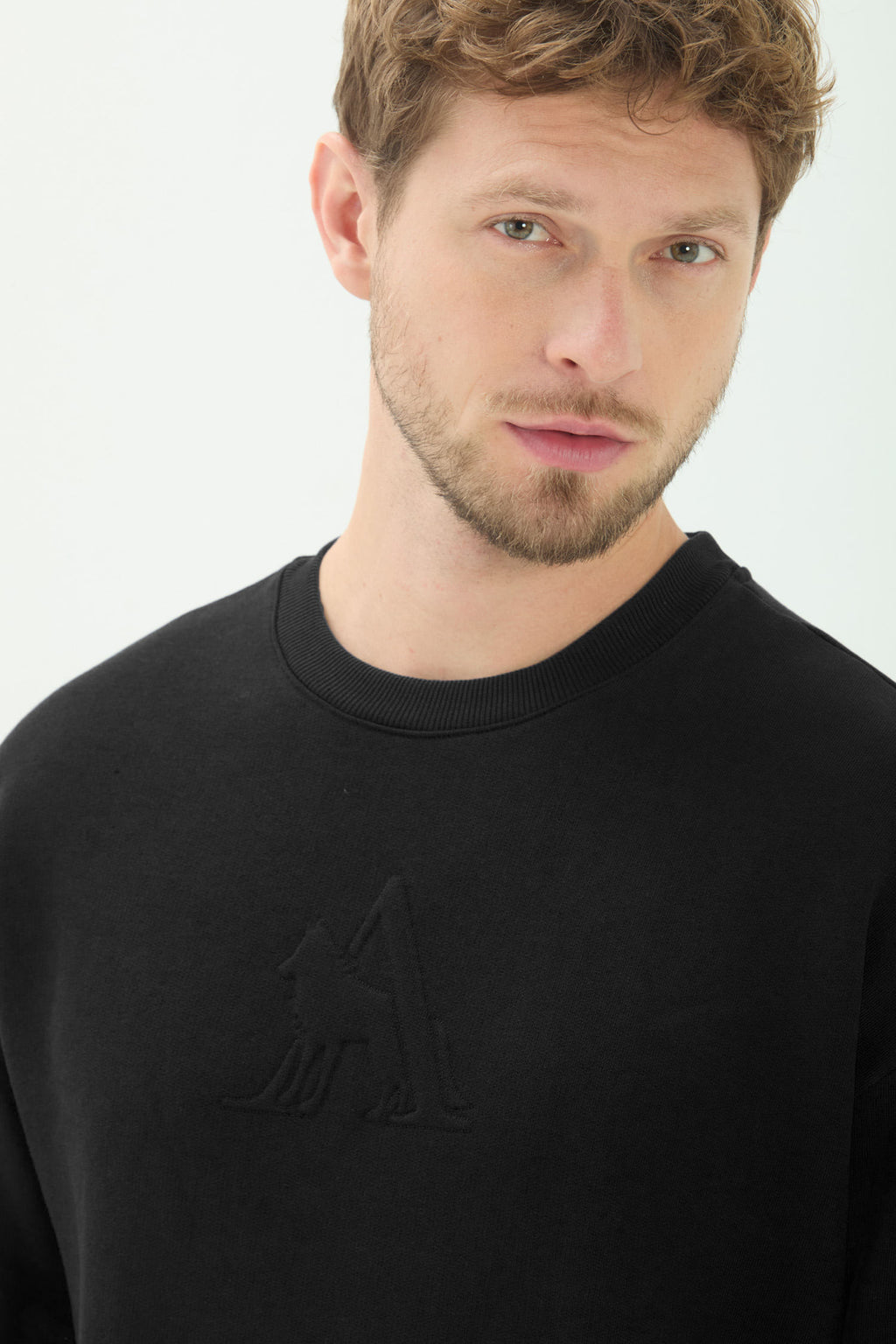 Blusão Moletom Clean Masculino Acostamento Preto