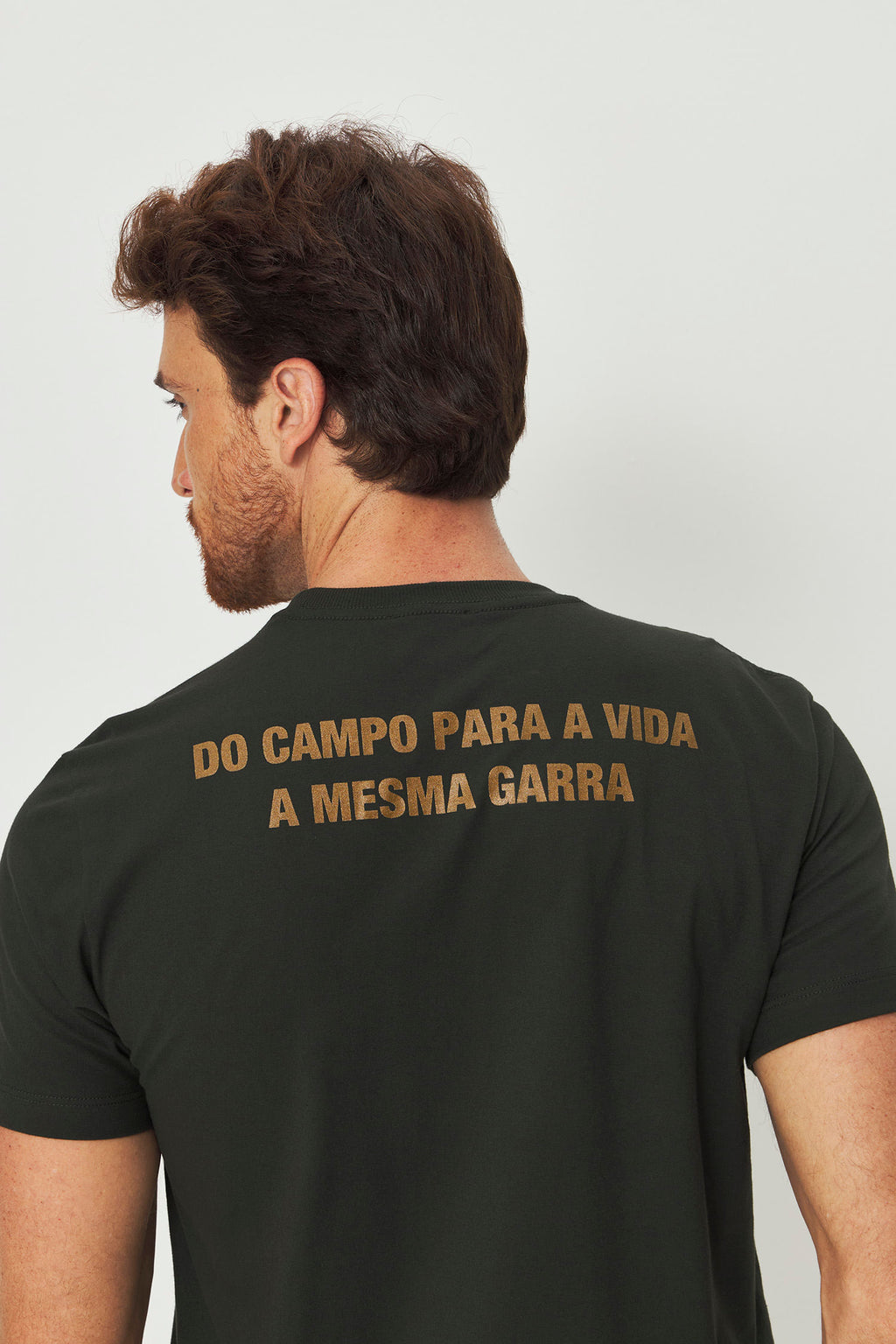 Camiseta Garra Mirassol Masculina Acostamento Verde Folhagem