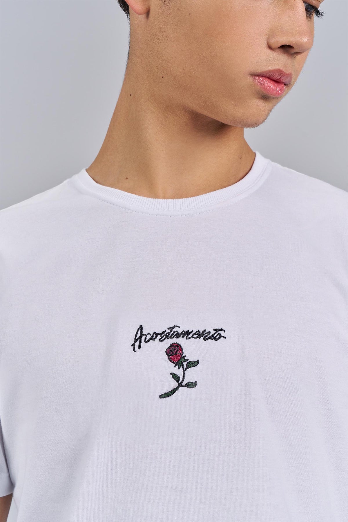 Camiseta The Rose Menino Acostamento Next Branco