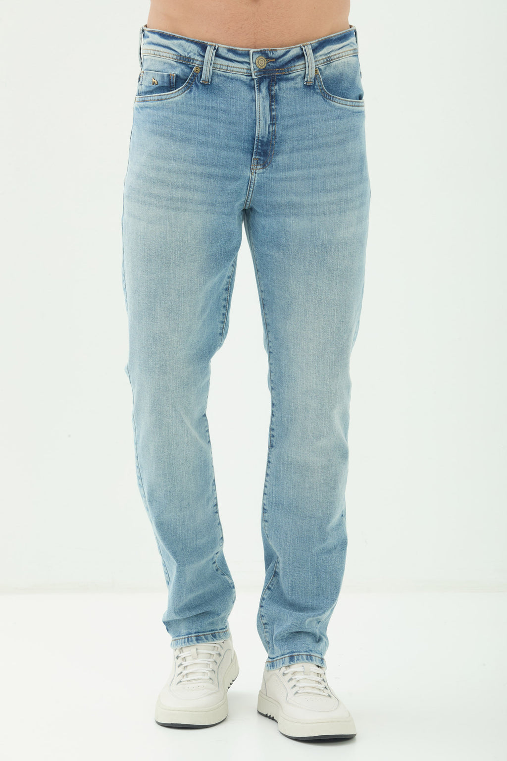 Calça Jeans Rock Essencial Masculina Acostamento Jeans Intermediario