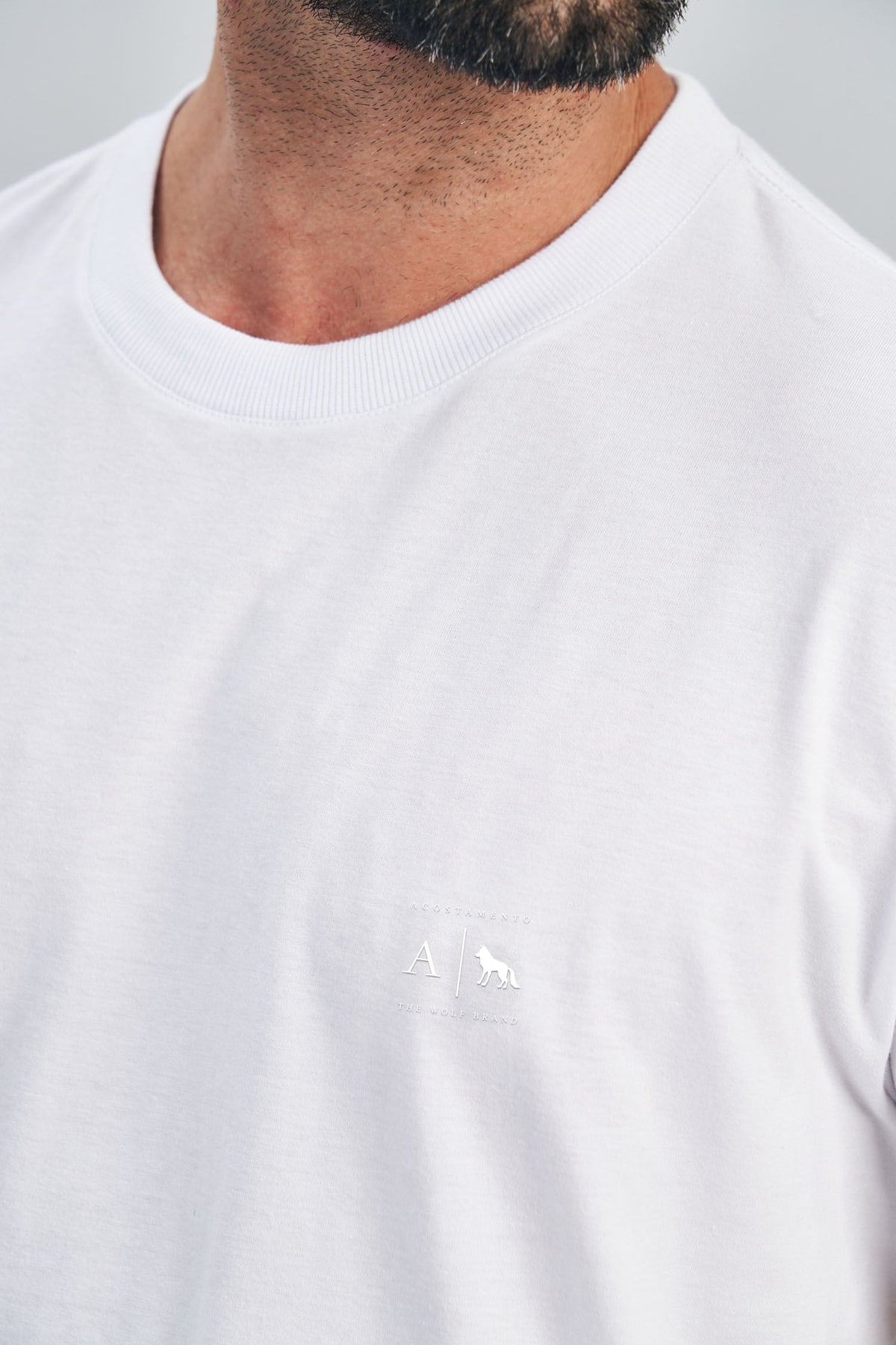 Camiseta The Wolf Brand Masculina Acostamento Branco