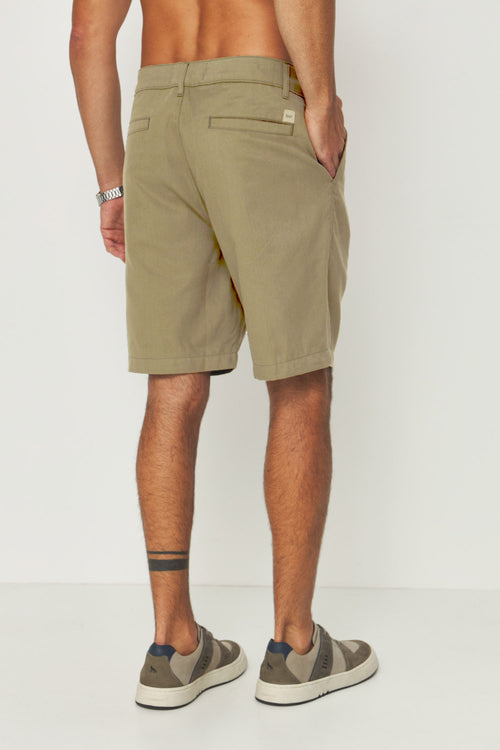 Bermuda Cotton Moderna Masculina Acostamento Areia
