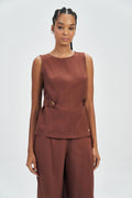 Blusa Faixa Bot Feminina Acostamento Areia