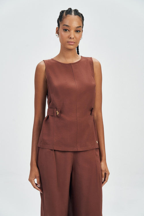 Blusa Faixa Bot Feminina Acostamento Areia