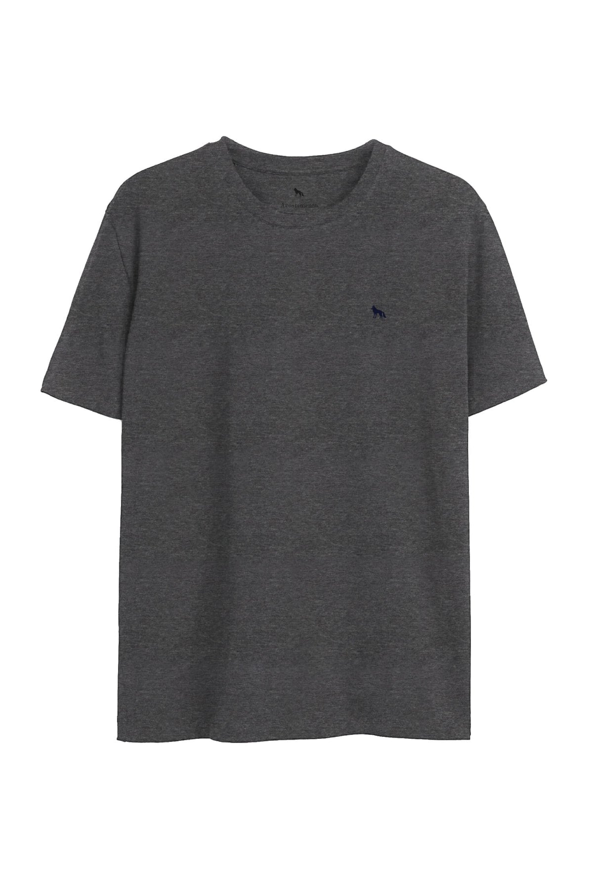 Camiseta Essential Casual Masculina Oversize Acostamento Mescla