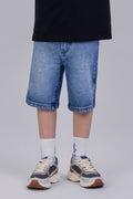 Bermuda Jeans Básica Menino Acostamento Next Jeans Intermediario