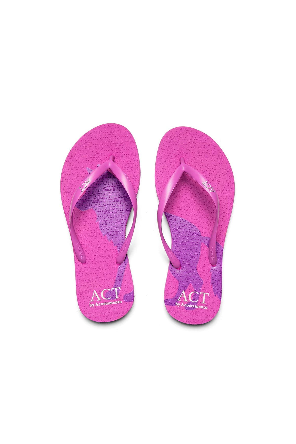 Chinelo Minimal Lobo ACT Feminino Pink Magenta
