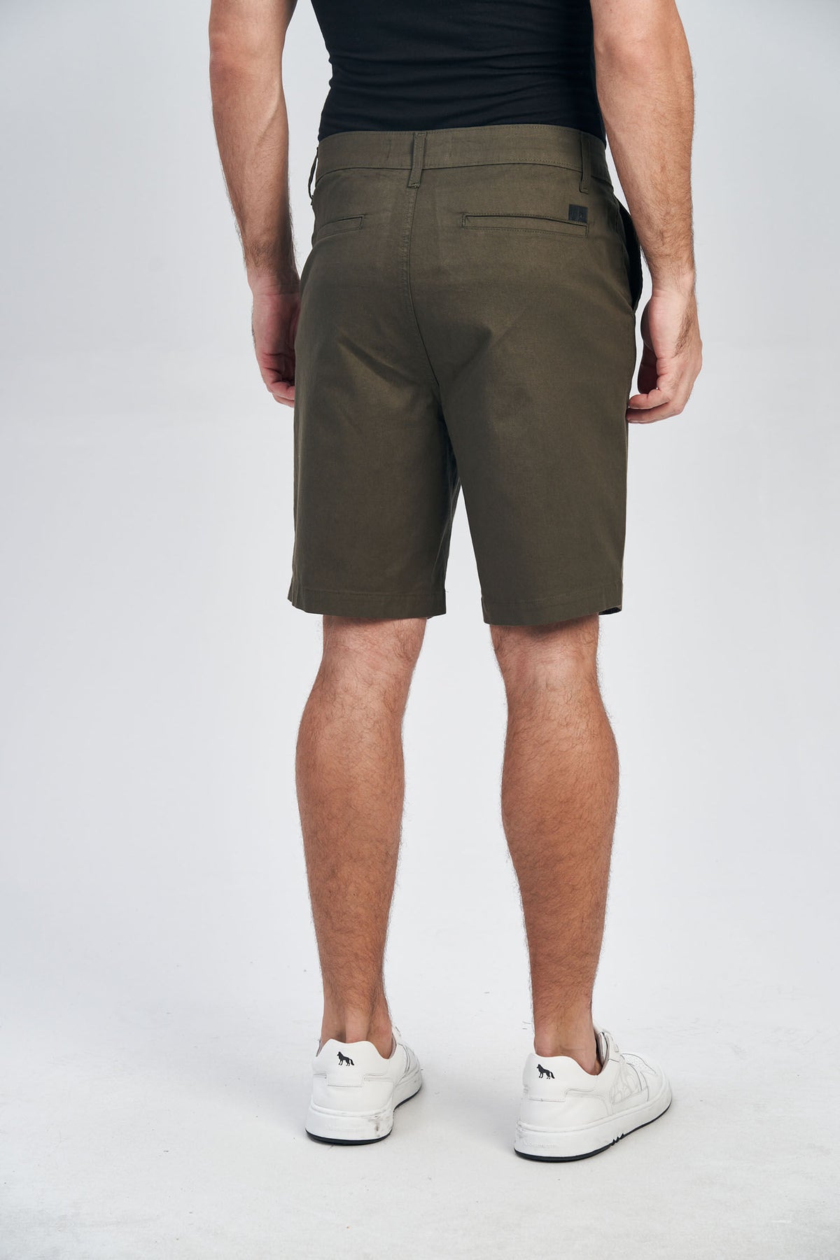 Bermuda Casual Masculina Acostamento Verde
