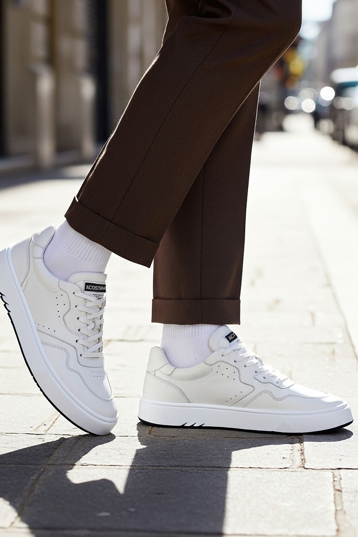 Tênis Howl Masculino Acostamento Branco