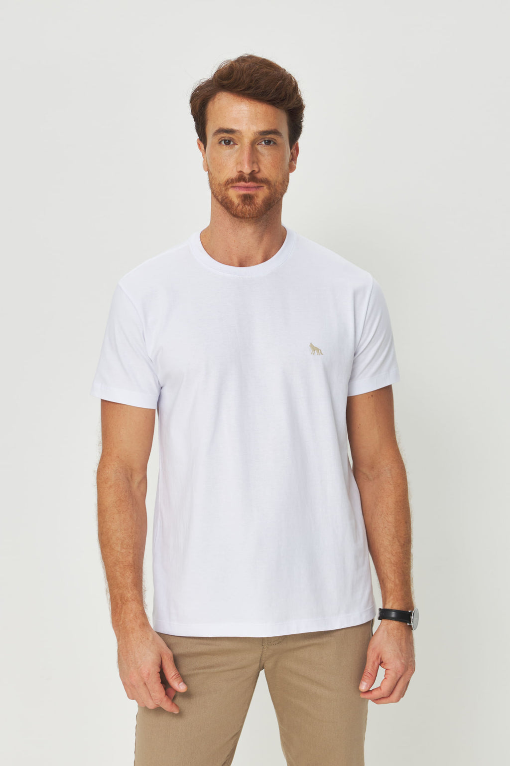 Camiseta Estampa Costas Masculina Acostamento Branco
