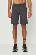 Bermuda Sarja Andrews Masculina Acostamento Chumbo