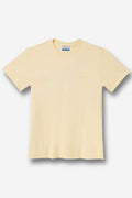 Camiseta Básica Silk Minimalista Masculina Acostamento Amarelo Sunlight