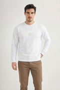 Blusão Casual Masculino Acostamento Branco
