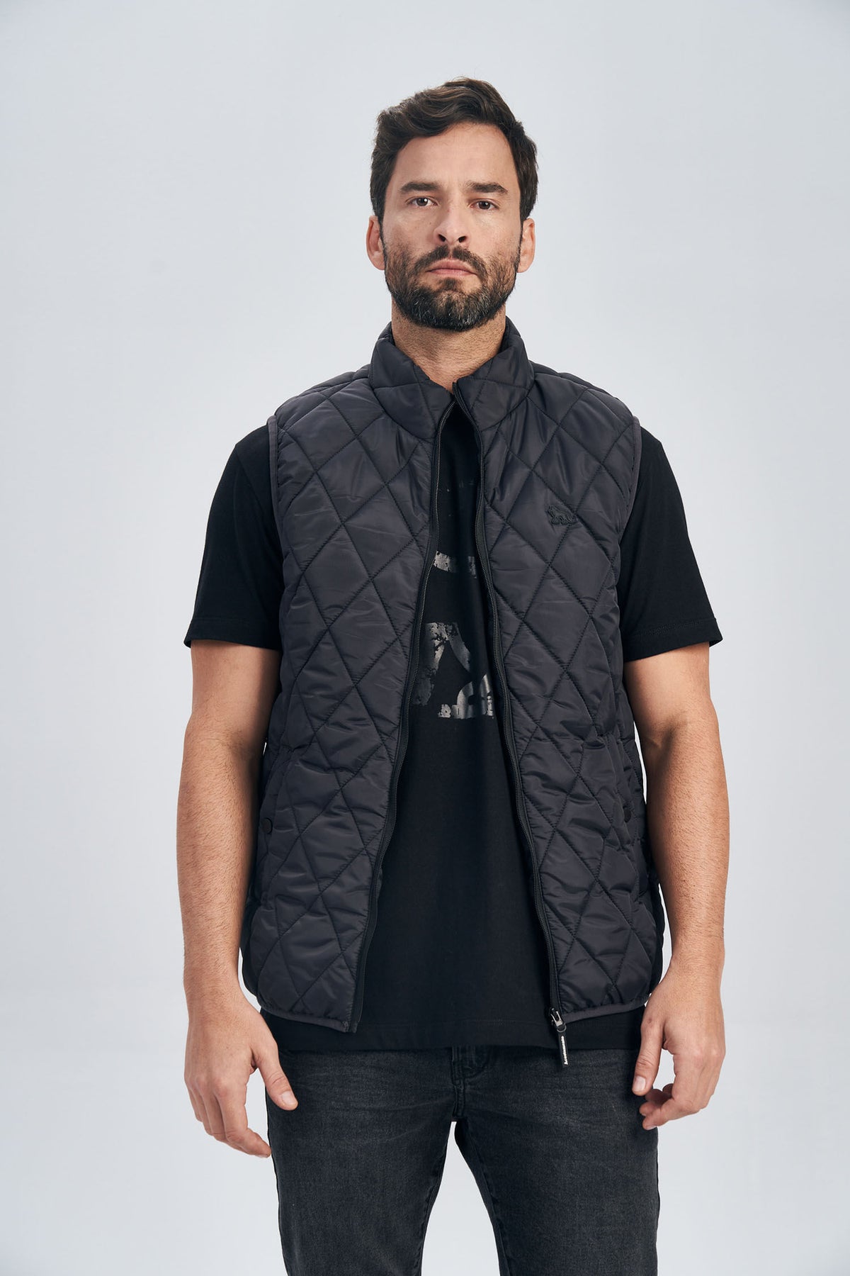 Colete Básico Metalassê Masculino Acostamento Preto