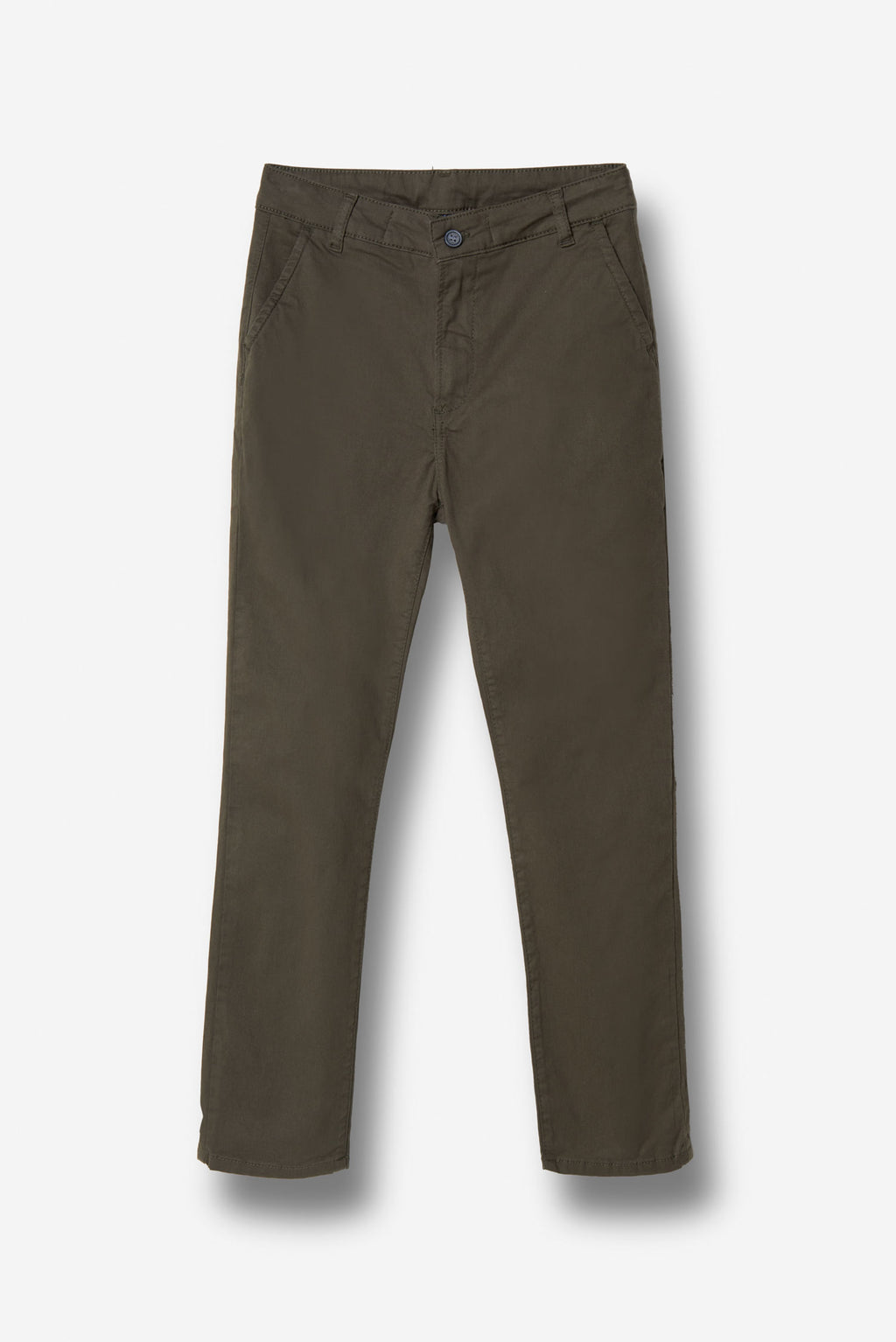 Calça Básica Com Elastano Menino Acostamento Next Verde Byron