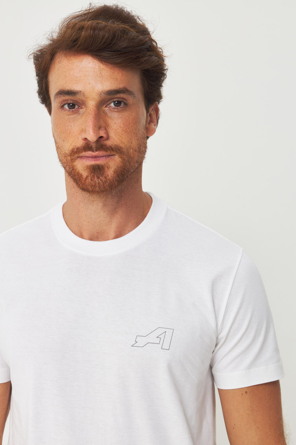 Camiseta Estampa Costas Masculina Acostamento Off White