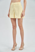 Short Alfaiataria Office Feminino Acostamento Butter