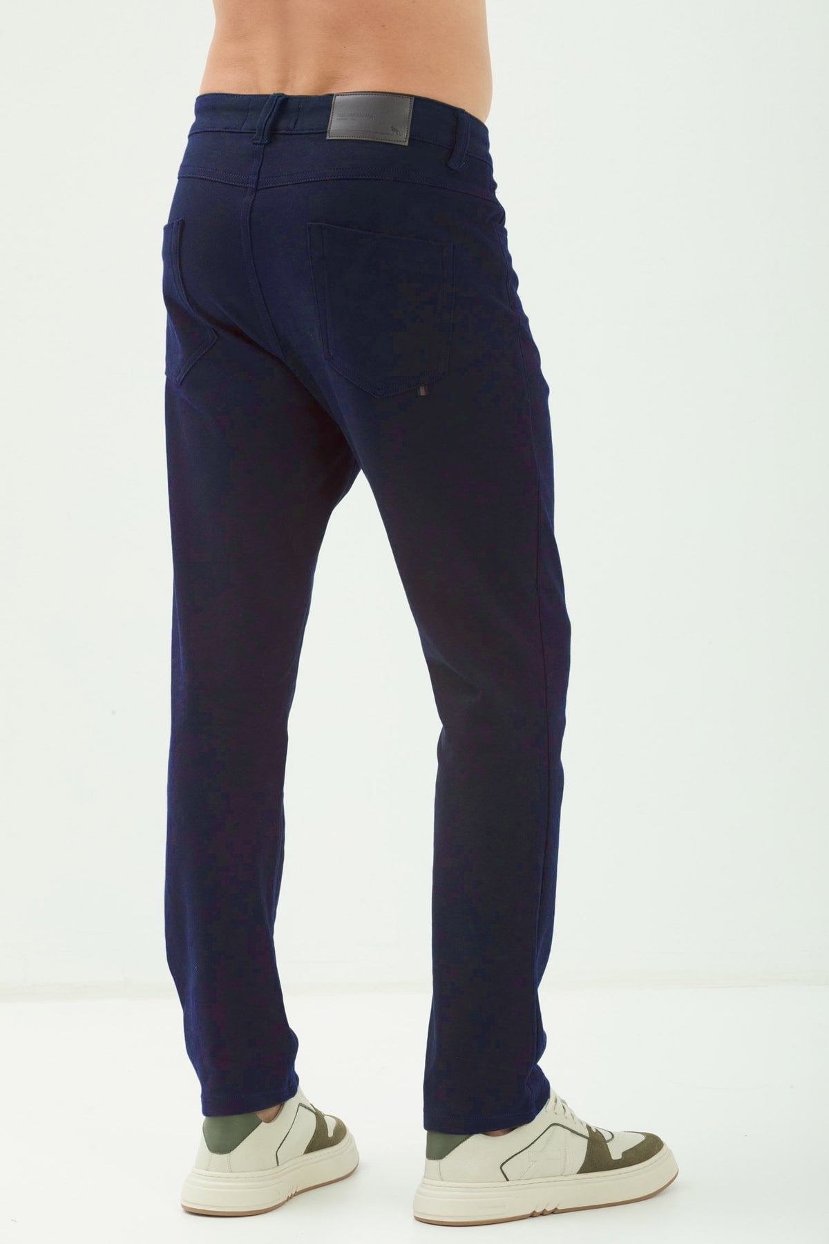 Calça Moletom Casual Masculina Acostamento Marinho