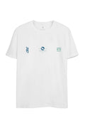 Camiseta Wild Instinct Masculina Oversize Acostamento Branco