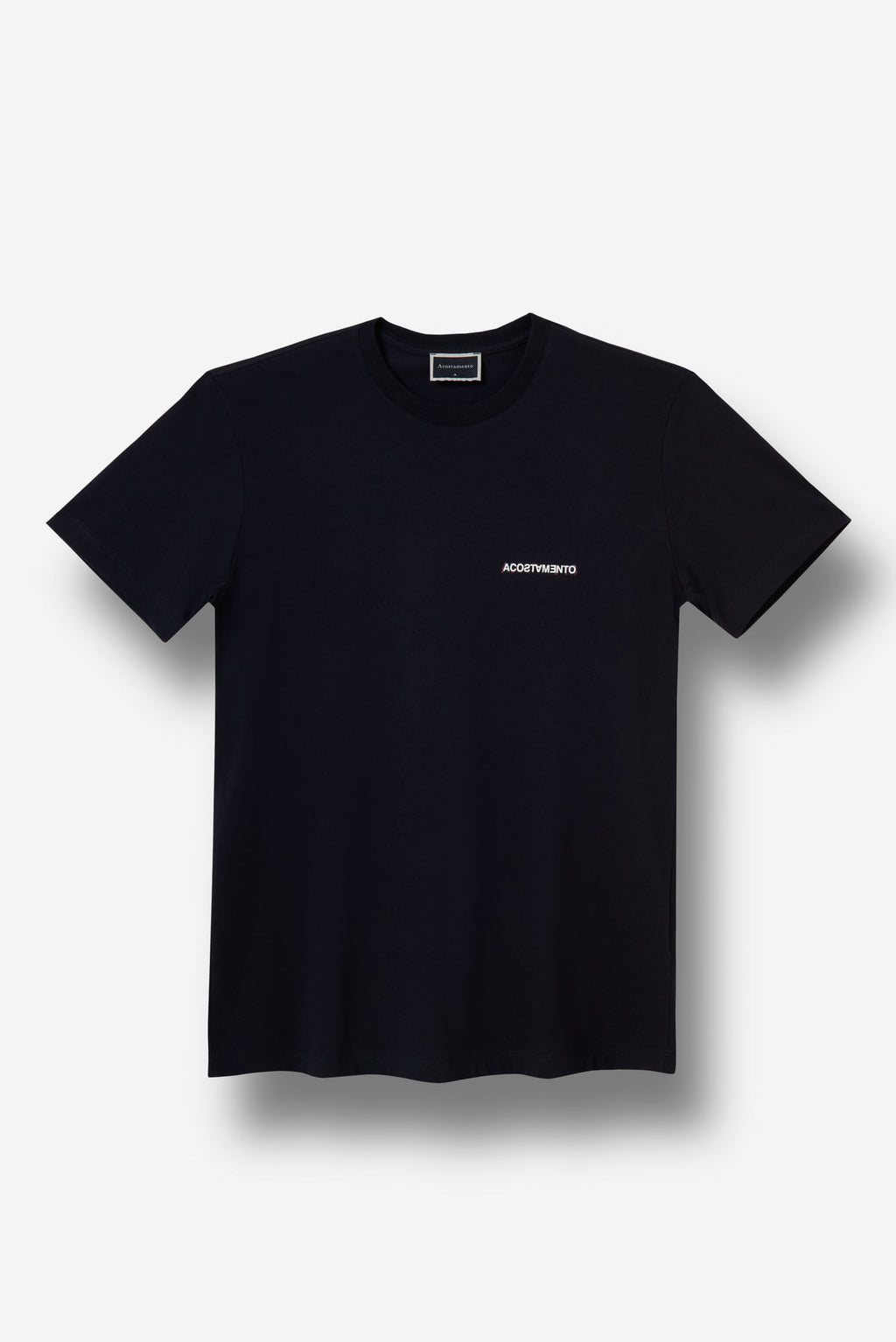 Camiseta Premium Estampada Masculina Acostamento Preto