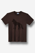 Camiseta Casual Estampada Masculino Acostamento Marrom Ipe