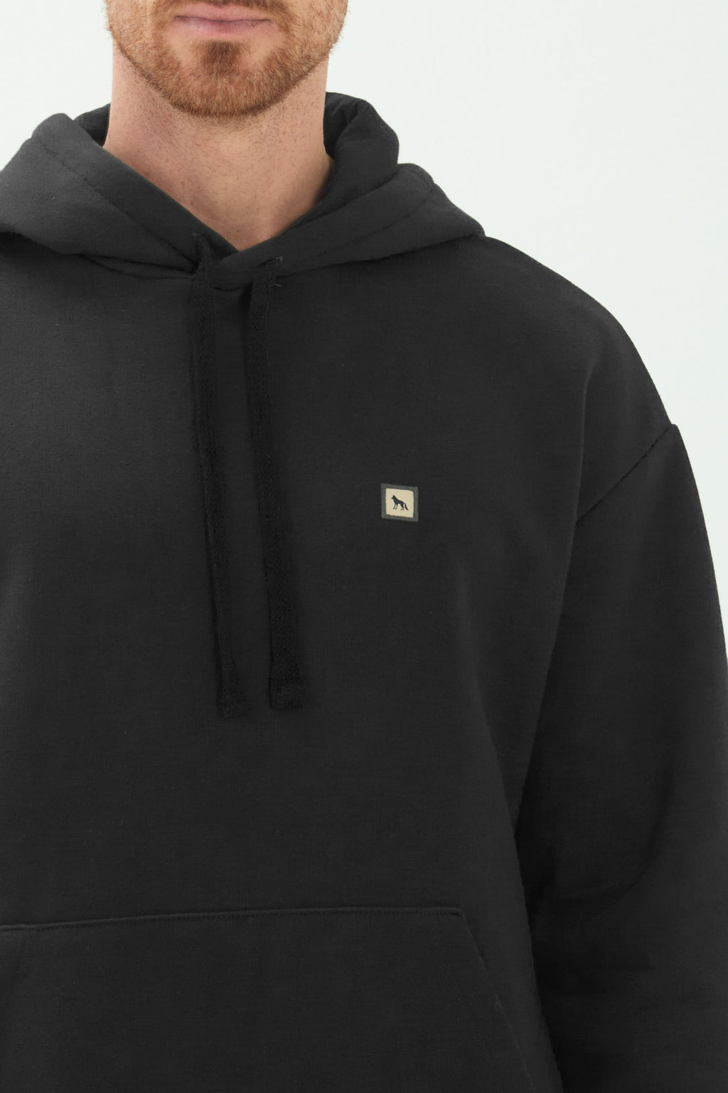 Blusão Moletom Canguru Masculino Acostamento Preto