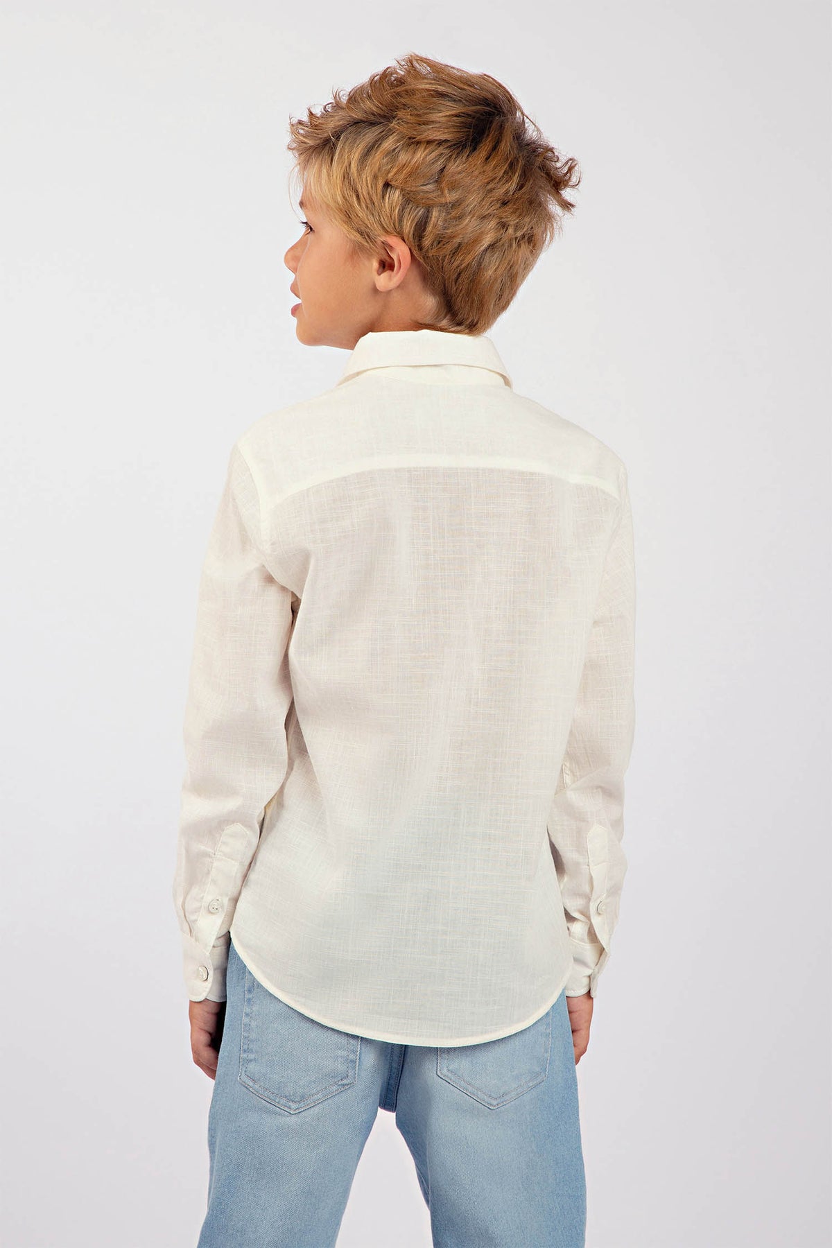 Camisa Verano Menino Acostamento Kids Branco