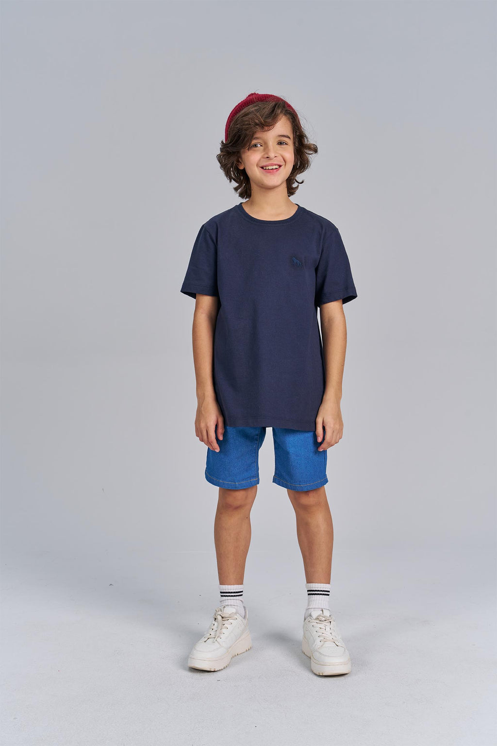 Camiseta Classic Menino Acostamento Kids Rosa