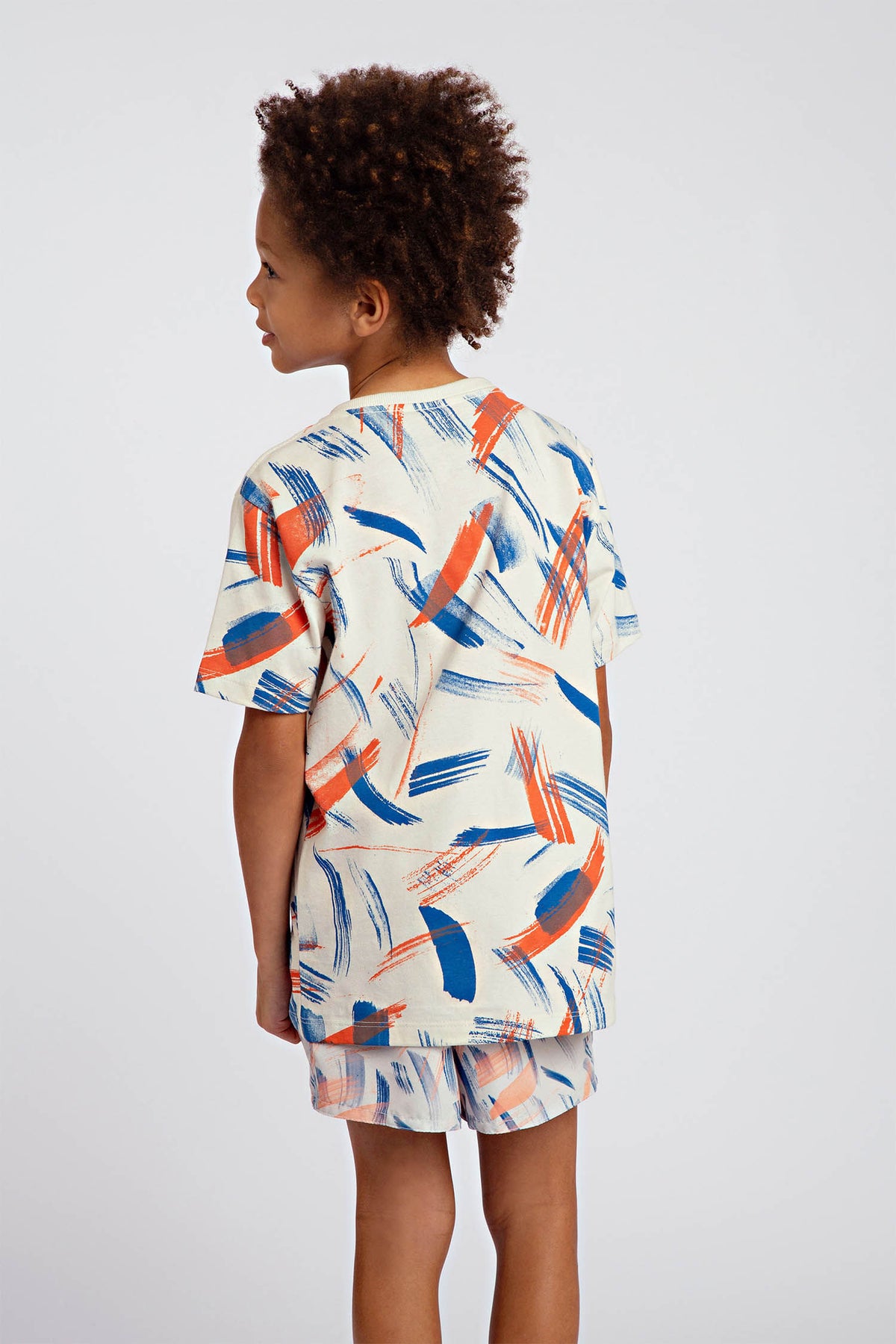 Camiseta Garras Menino Acostamento Kids Off White