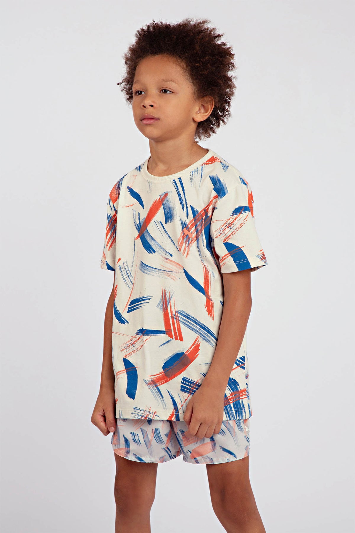 Camiseta Garras Menino Acostamento Kids Off White