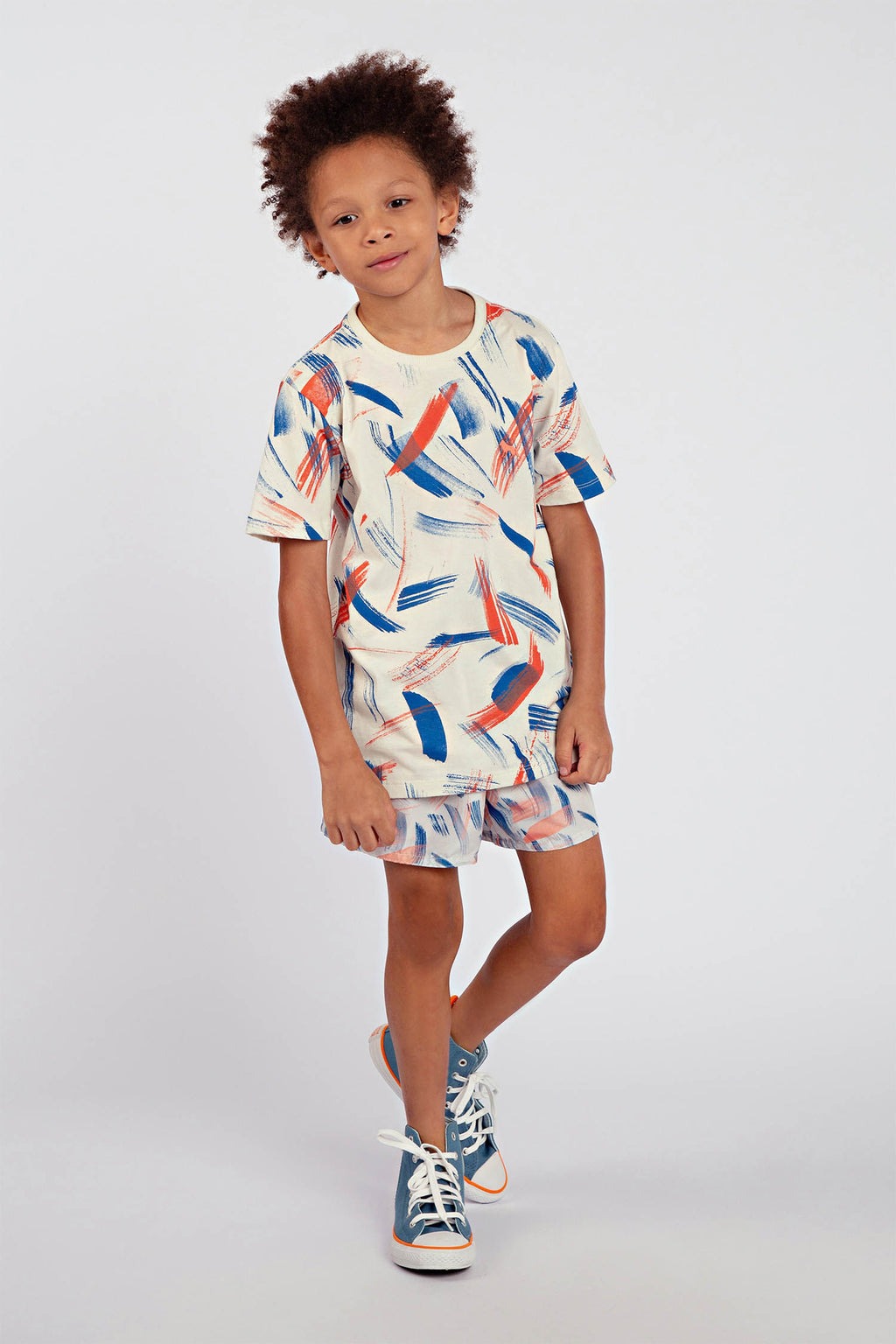 Camiseta Garras Menino Acostamento Kids Off White