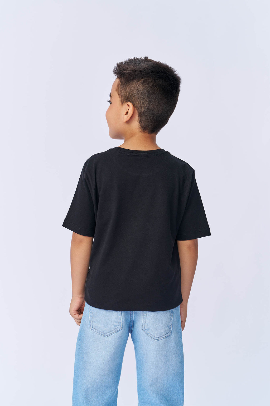 Camiseta Quem Ama Uiva Menino Acostamento Kids Preto