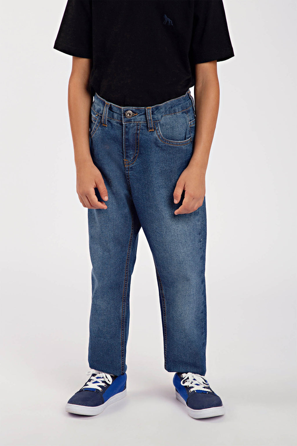 Calça Jeans Skinny Menino Acostamento Kids Jeans Intermediario