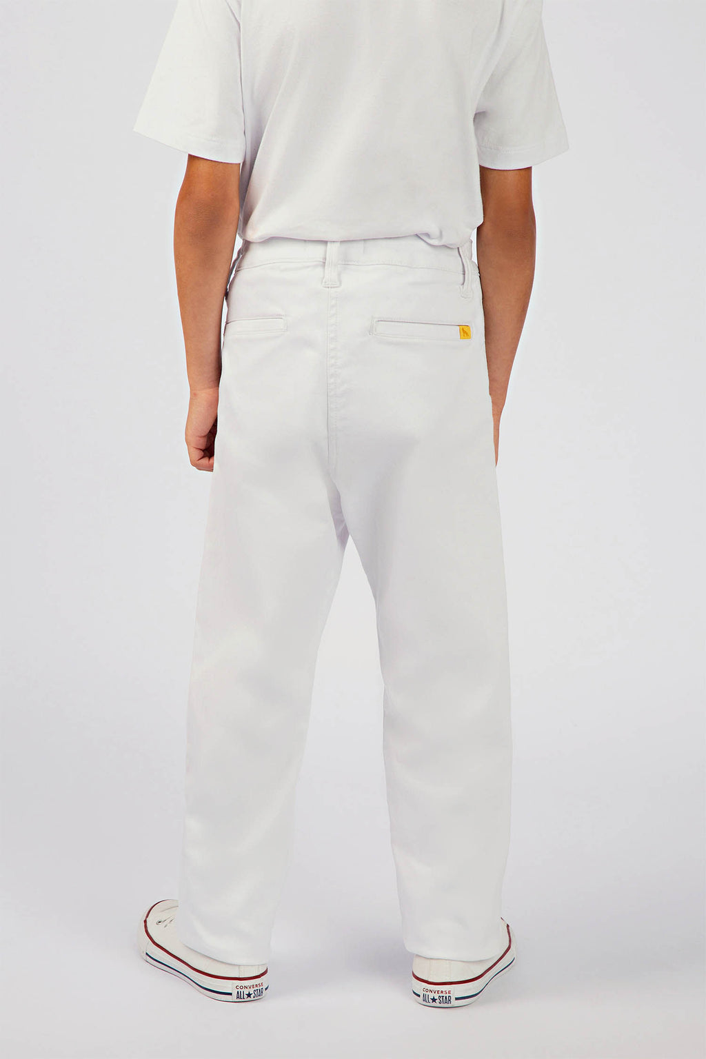 Calça Kim Skinny Menino Acostamento Kids Branco