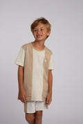 Bermuda Duo Color Menino Acostamento Kids Goanna C/ Off White