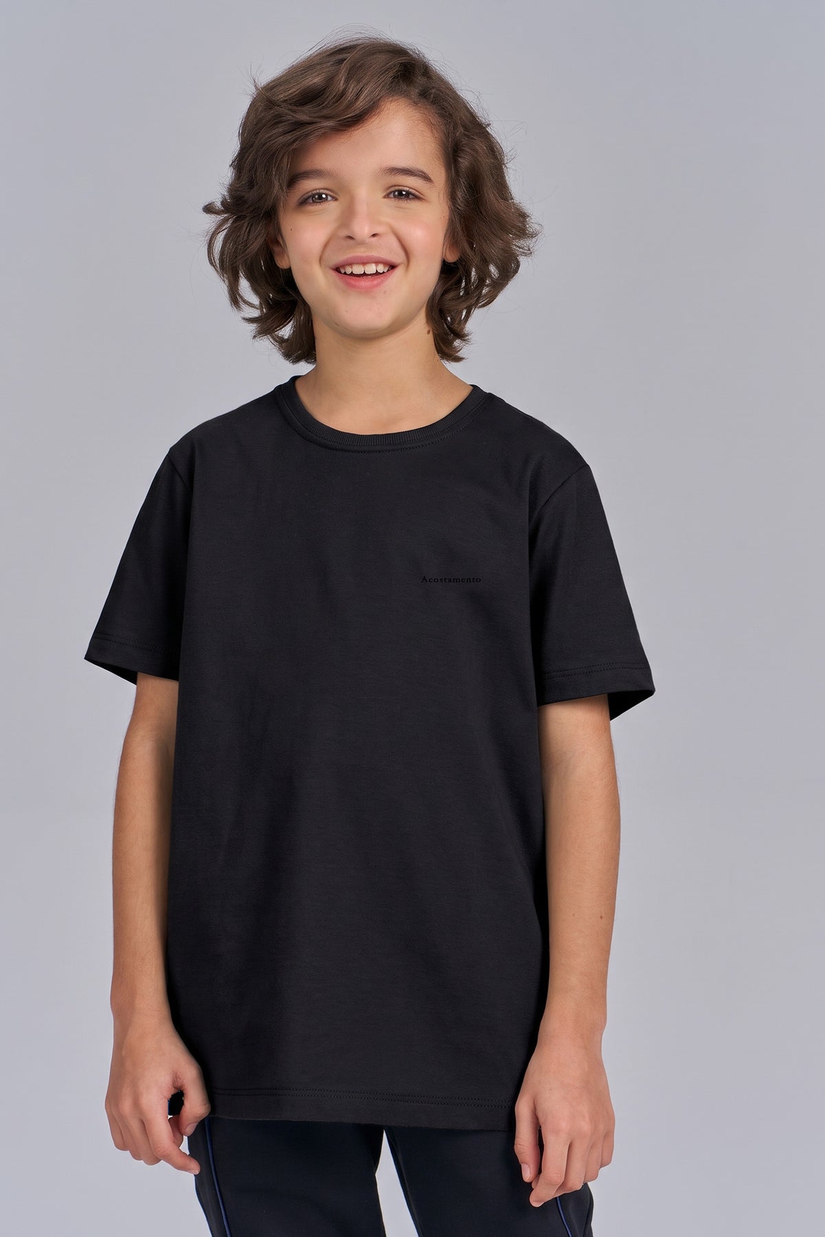 Camiseta Essential Menino Acostamento Next Bordo Sangria