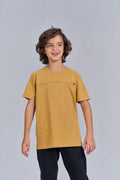 Camiseta Line Menino Acostamento Next Amarelo Malta