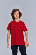Camiseta Line Menino Acostamento Next Bordo Sangria