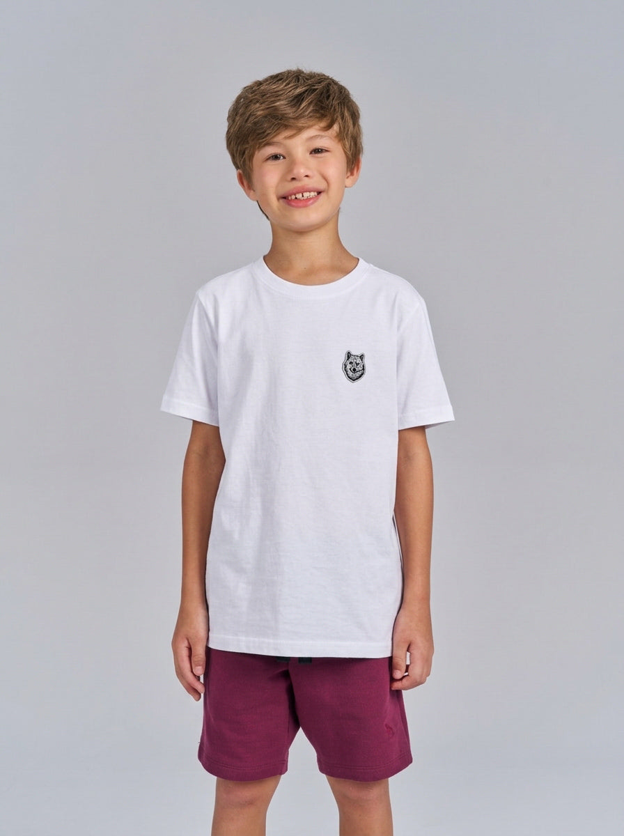 Camiseta Wolf Detail Menino Acostamento Next Branco