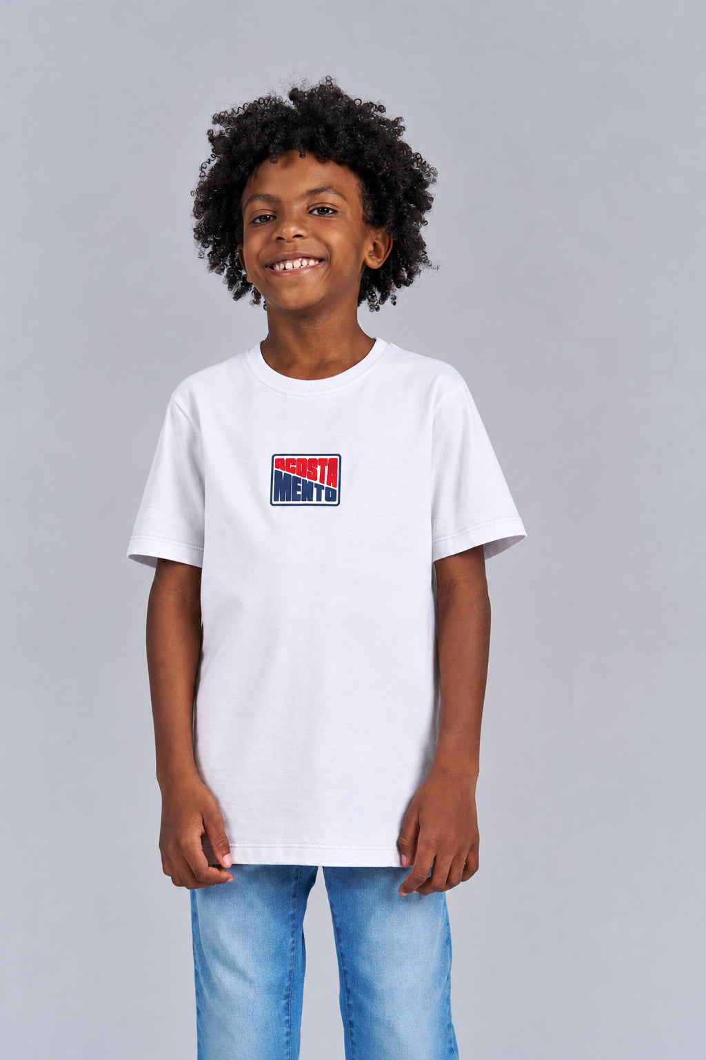 Camiseta Touch Menino Acostamento Next Branco