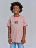 Camiseta Touch Menino Acostamento Next Rosa Cha