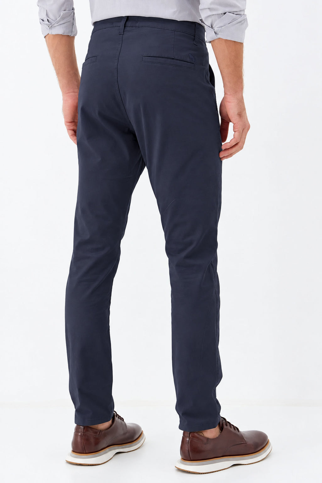 Calça Scrivania Clássica Masculina Acostamento Marinho