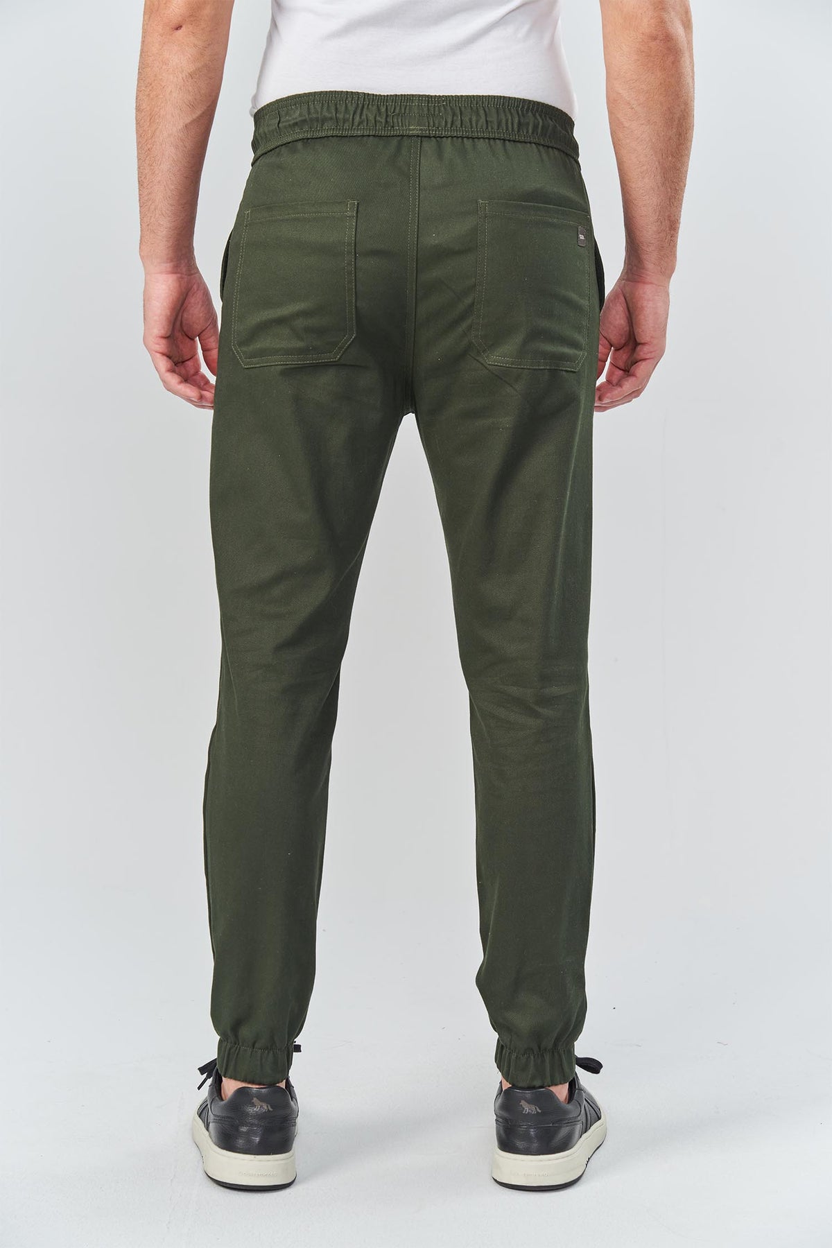 Calça Casual Jogger Masculina Acostamento Verde